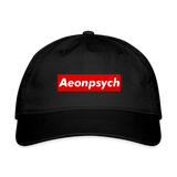 Box Logo Baseball Cap - black