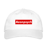 Box Logo Baseball Cap - white