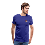 aeonpsSip - Minimalist Chest - Men's T-Shirt - royal blue