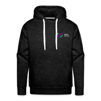 aeonpsRave - Minimalist Chest - Men’s Hoodie - charcoal grey