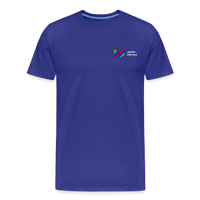 aeonpsRave - Minimalist Chest - Men's T-Shirt - royal blue