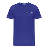 aeonpsRave - Minimalist Chest - Men's T-Shirt - royal blue