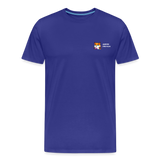 aeonpsSip - Minimalist Chest - Men's T-Shirt - royal blue