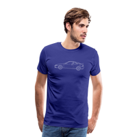 Integra Blueprint - Men's T-Shirt - royal blue