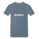 just hodl it. The perfect shirt for AMC GME and other stonks (stocks). Inspired by webull comments, wallstreetbets, and price action on AMC and GME stocks! Designed by Aeon Psych