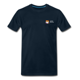 aeonpsSip - Minimalist Chest - Men's T-Shirt - deep navy