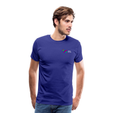 aeonpsRave - Minimalist Chest - Men's T-Shirt - royal blue